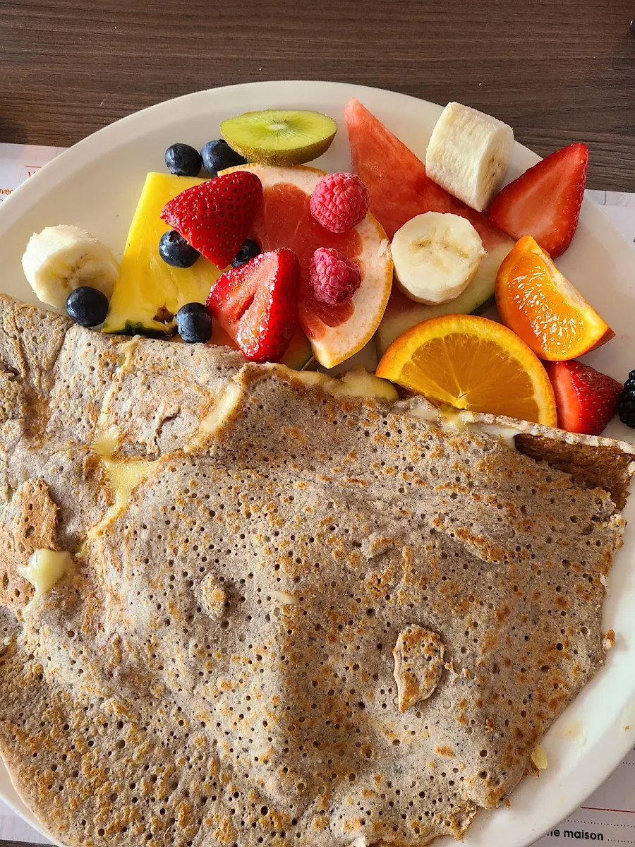 Crêpe Jambon Fromage Suisse Au Sarrasin