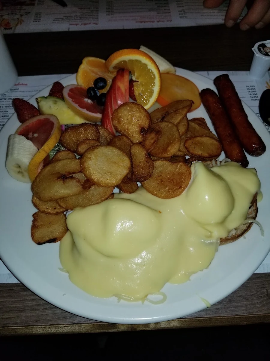 Oeufs Bénédictines Jambon Fromage