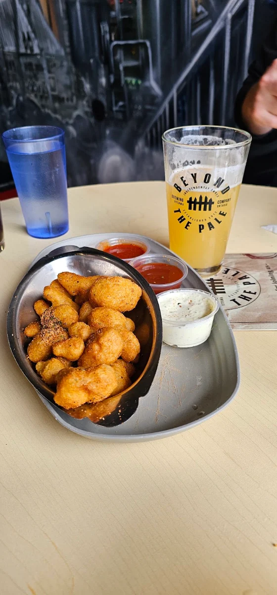 Buffalo Cauliflower with Sauce on the Side