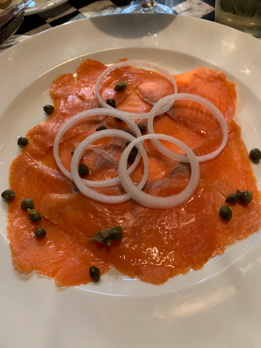 Entrée de Saumon Fumé