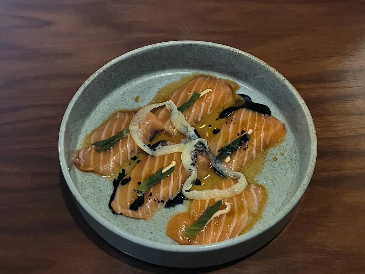 Salmon Crudo