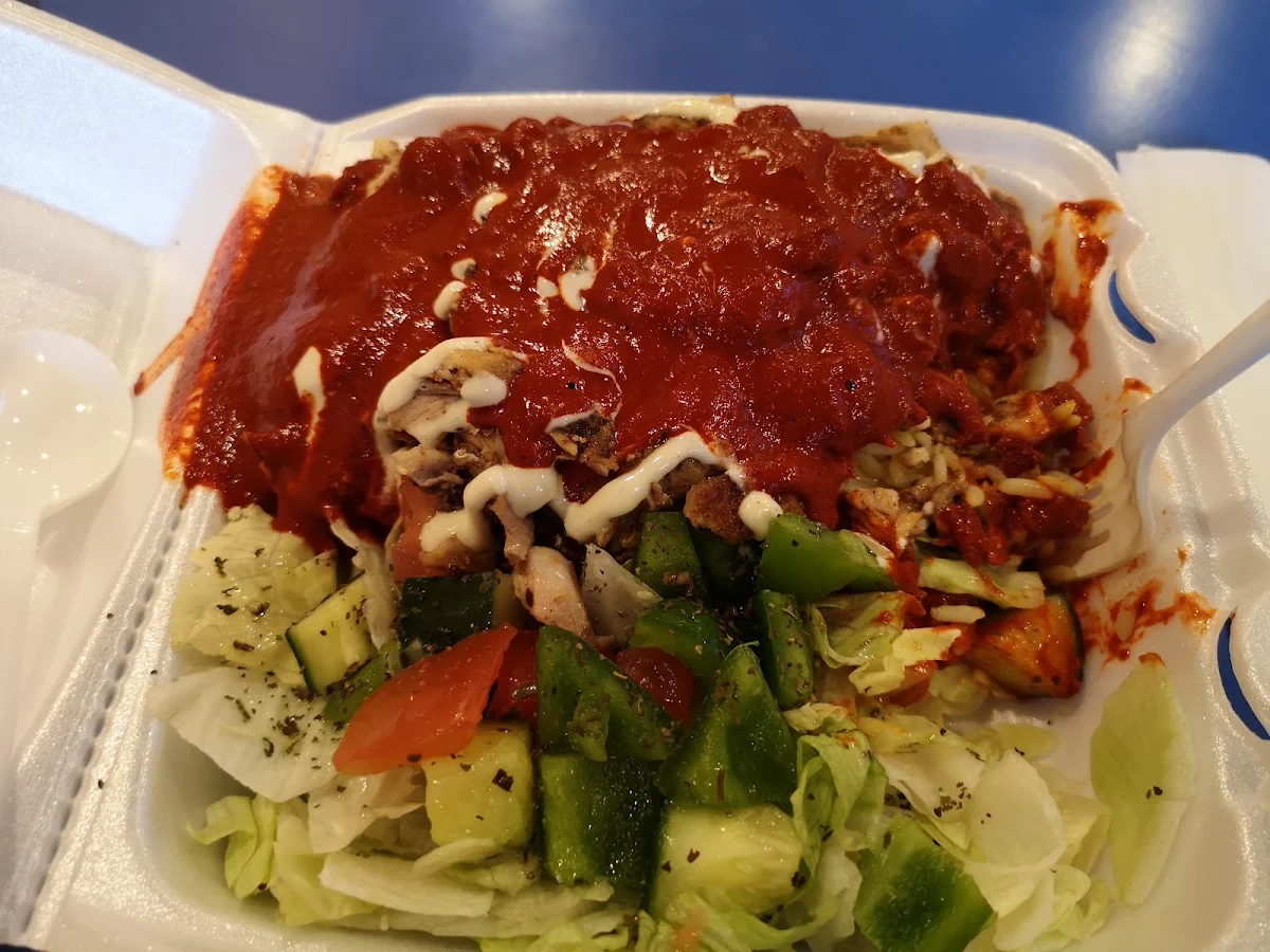 Chixken Shawarma Plate