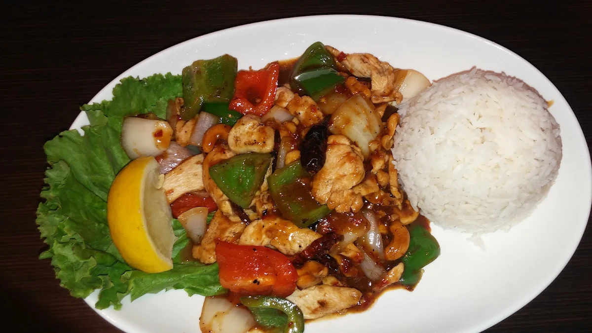Cashew Chicken and Rice