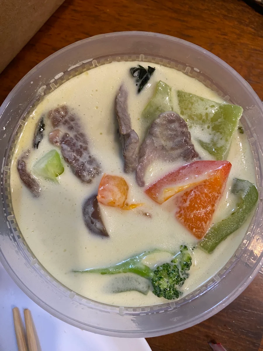 Beef Green Curry