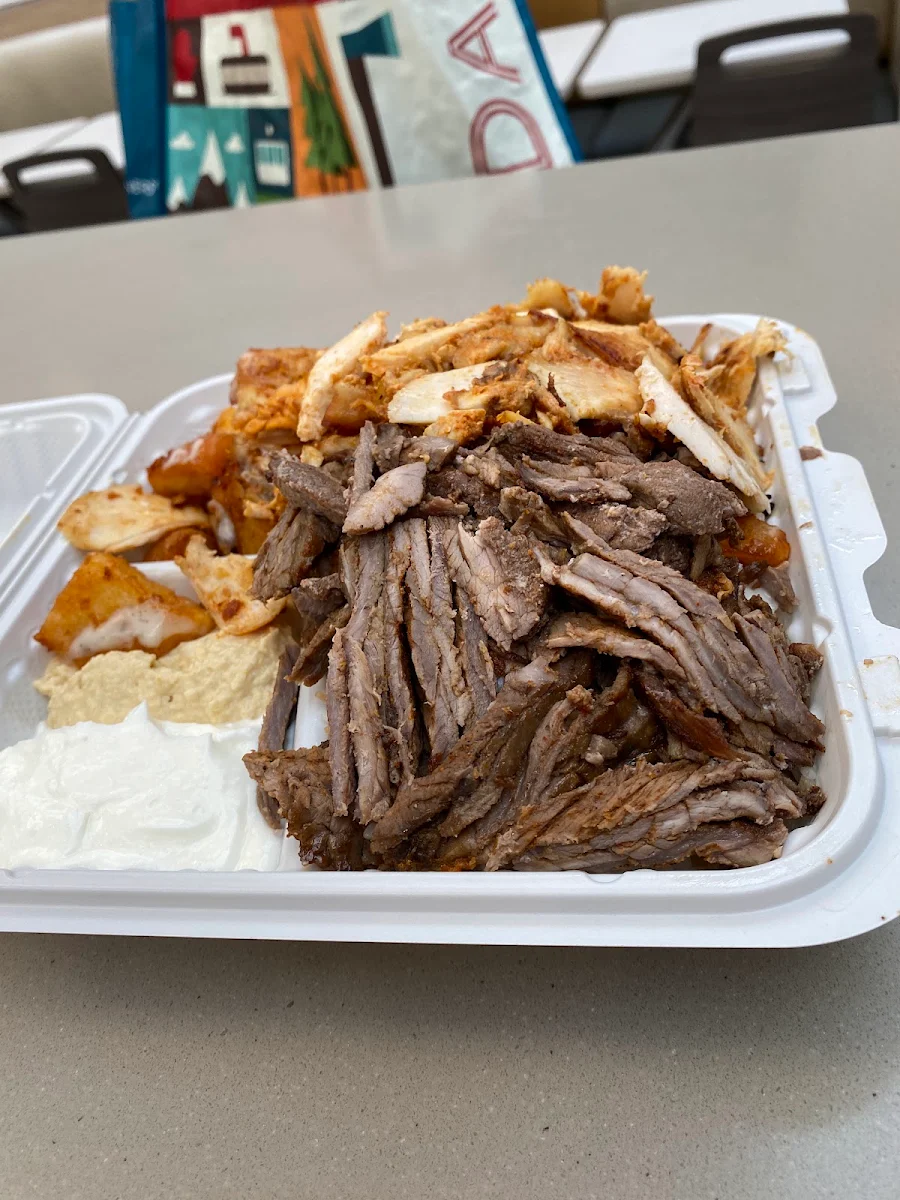 Beef and Chicken Shawarma