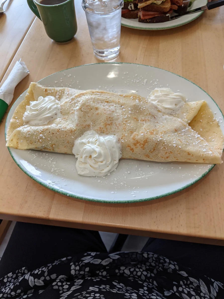 Strawberry Banana Chocolate Crepe