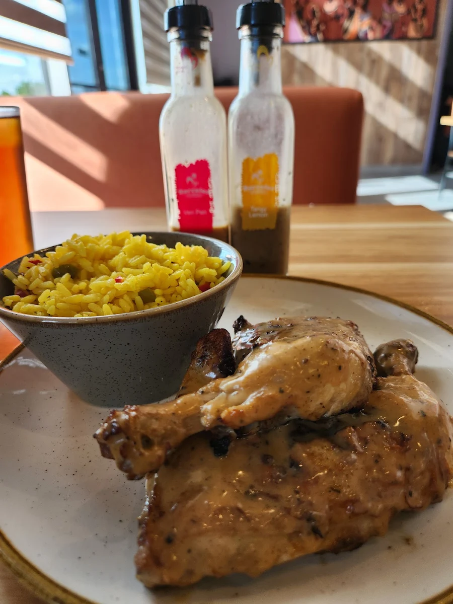 Peri Peri Chicken Bowl on Its Own