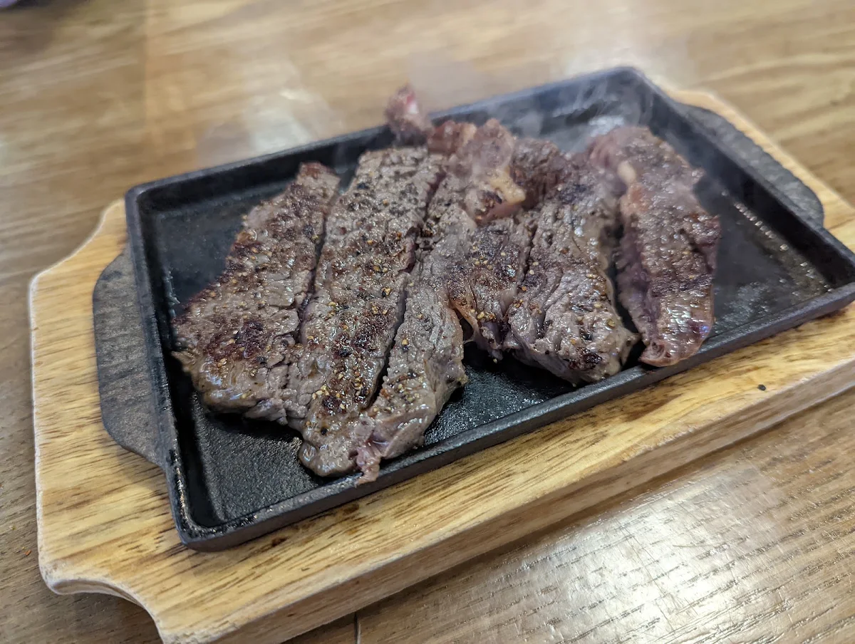 Rib Eye Steak Teppanyaki