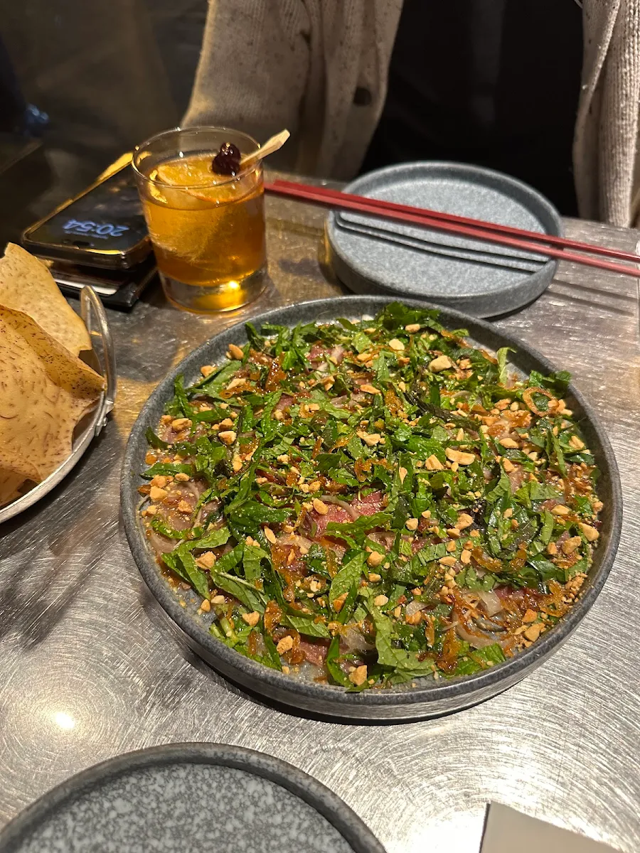 Bò Tái Chanh - Beef Carpaccio