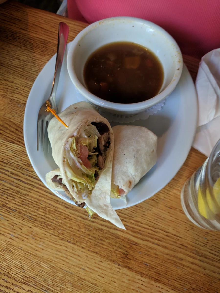 Shawarma Chicken and Veggie Soup