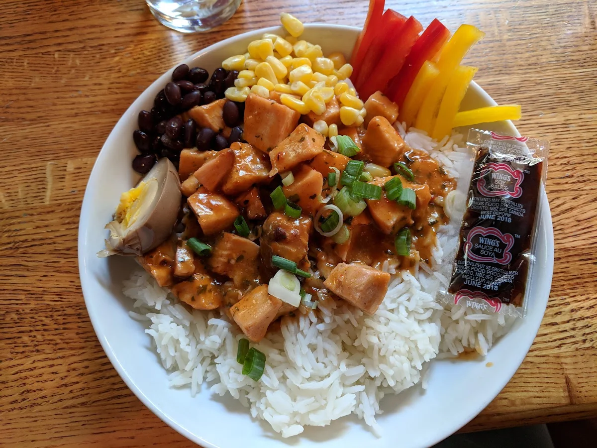 Thai Chicken Curry Rice Bowl