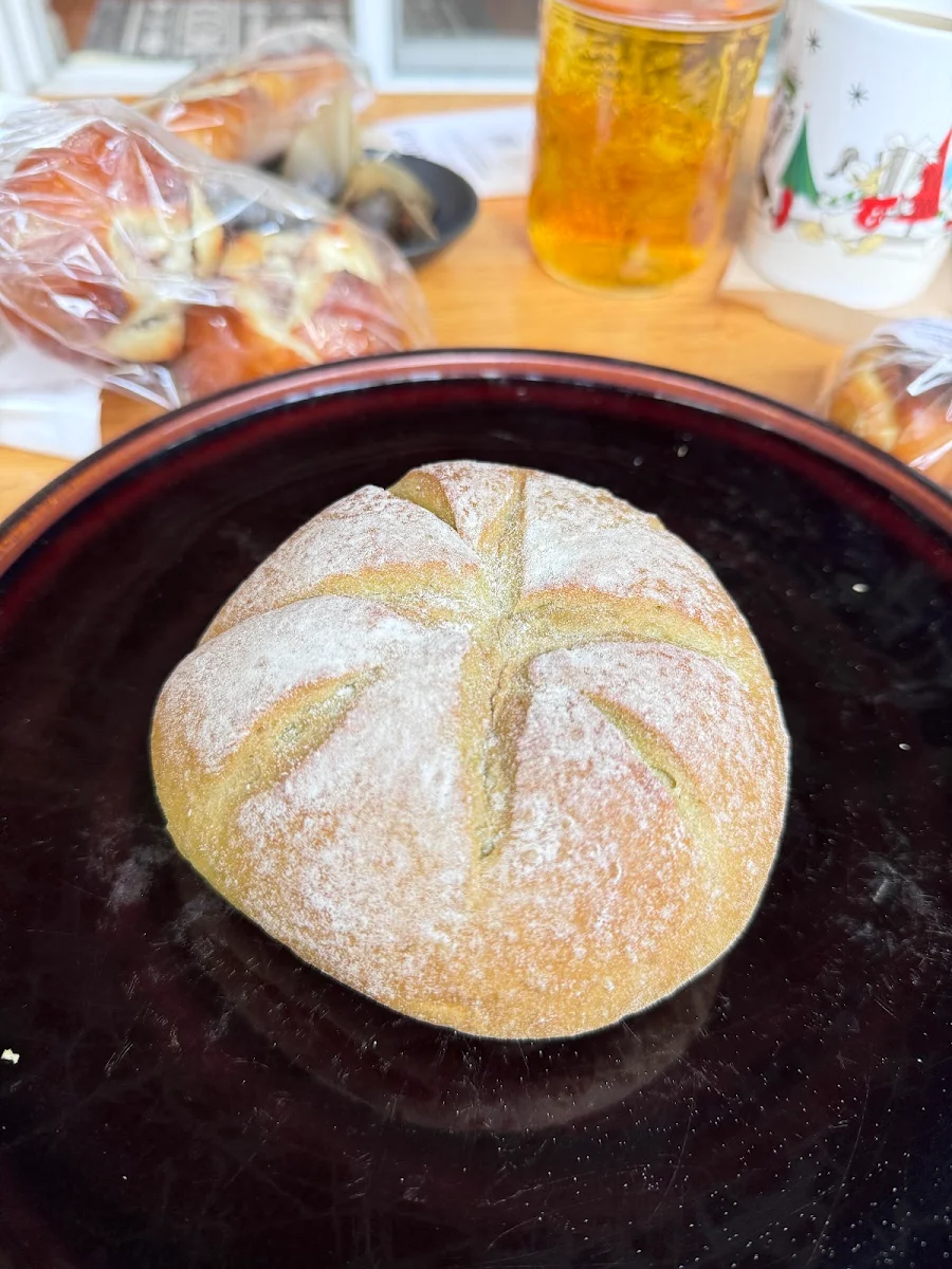 Red Wine Longan Walnut Sourdough Bread