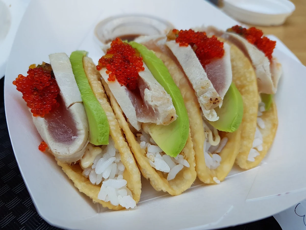 Tuna Sushi Tacos