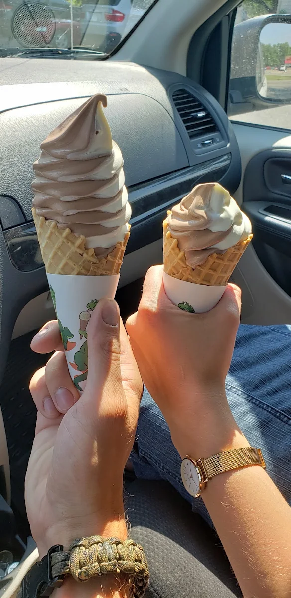 Swirl Ice Cream Cone