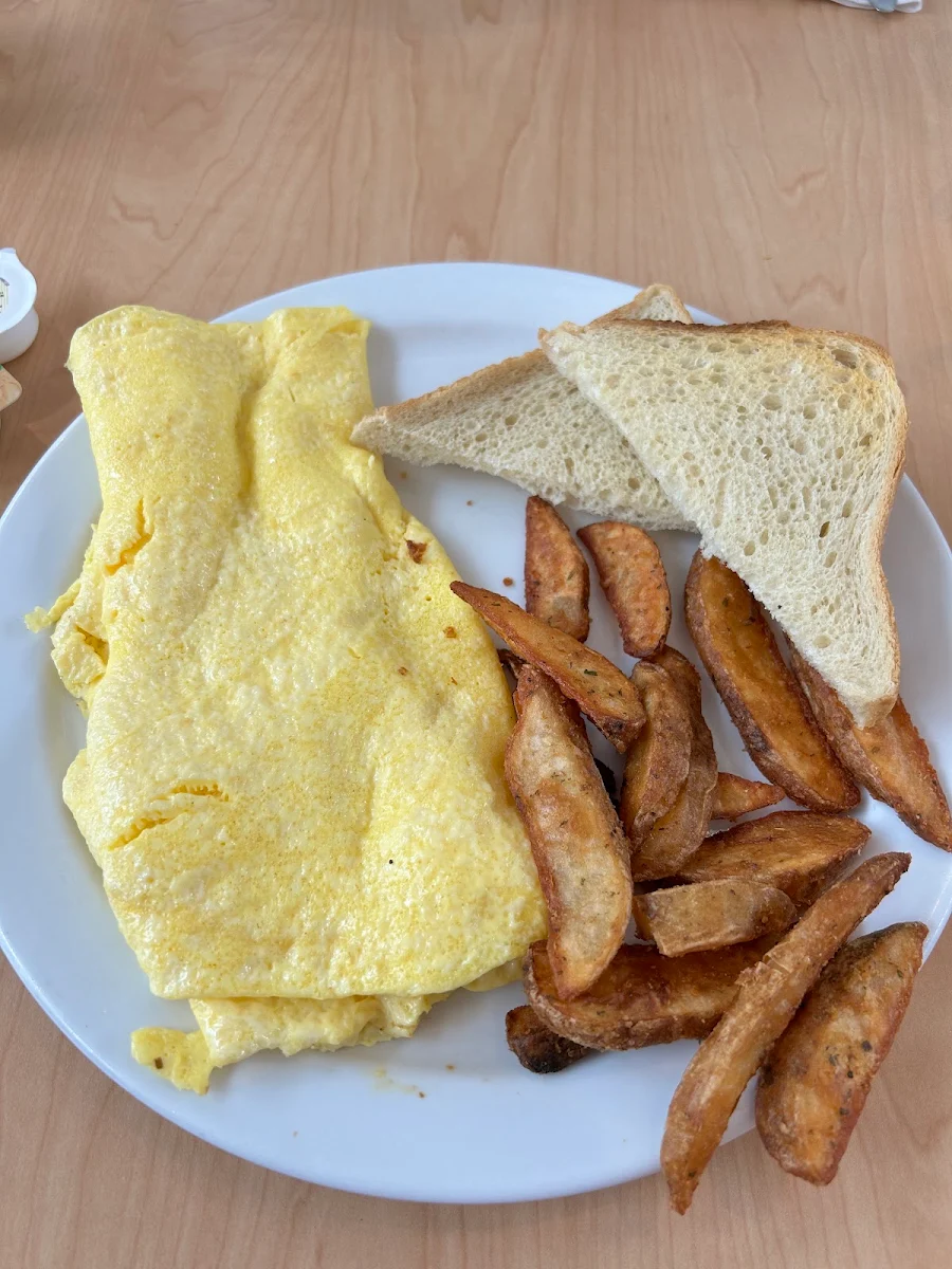 Kids Cheese Omelette Breakfast
