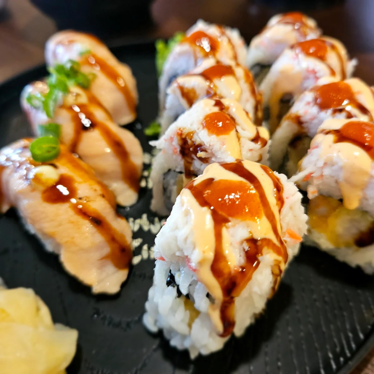 Firecracker Roll, Tsuki Japanese restaurant