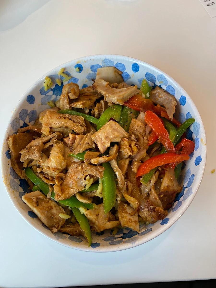 Rice Chicken Bowl