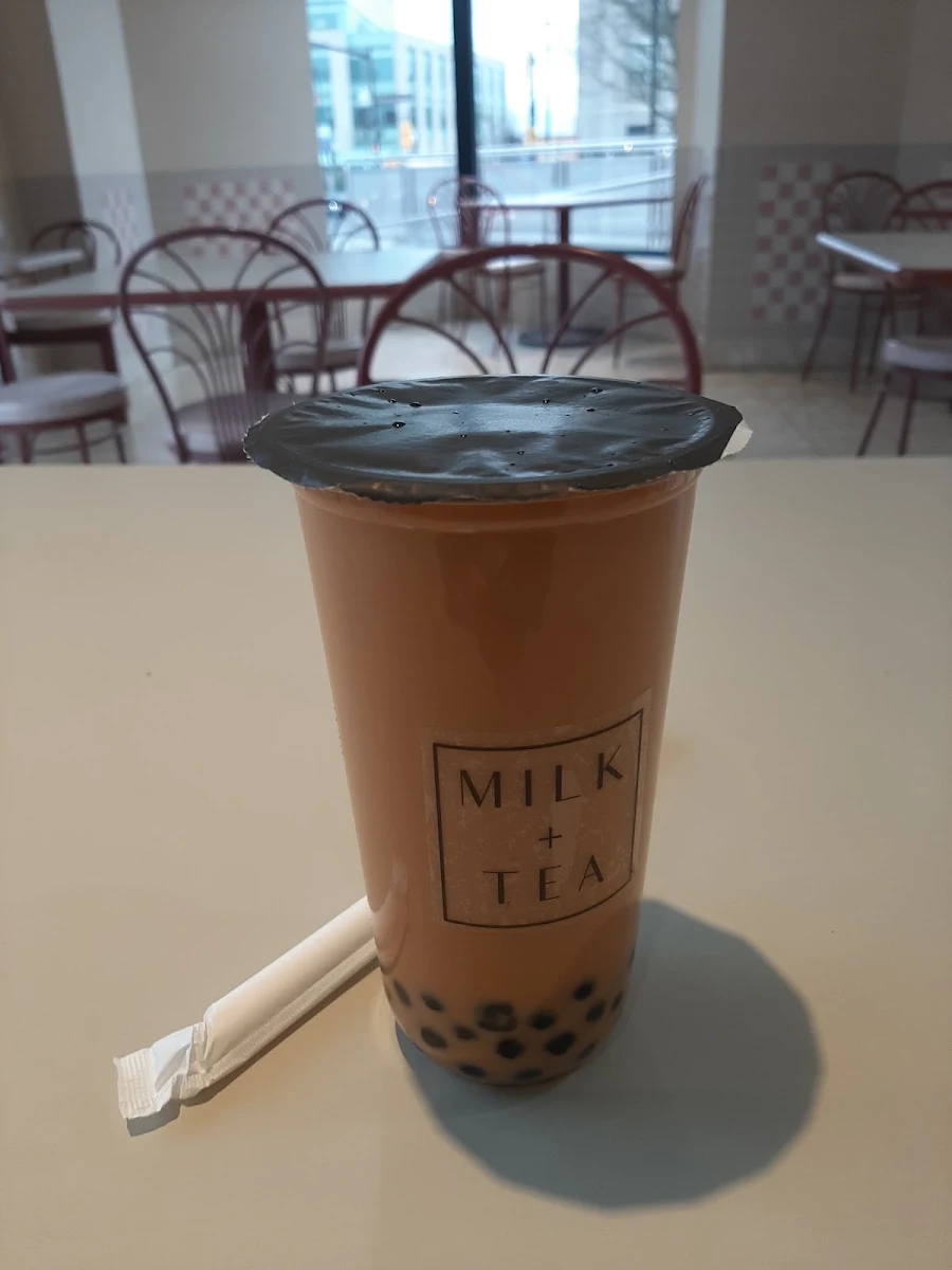 Pumpkin Spice Milk Tea