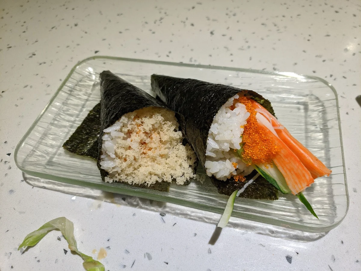 Spicy Salmon Hand Roll
