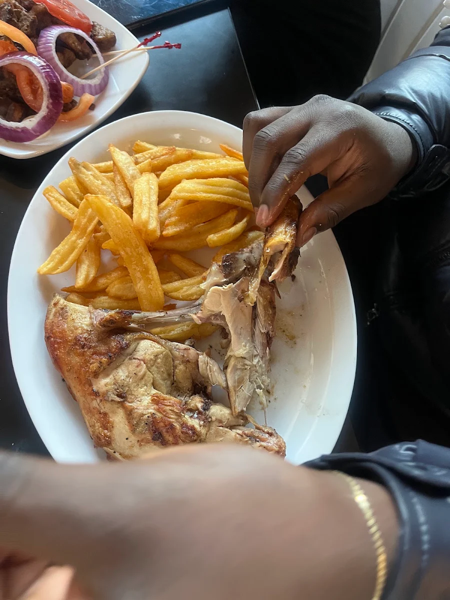 Chicken and Fries