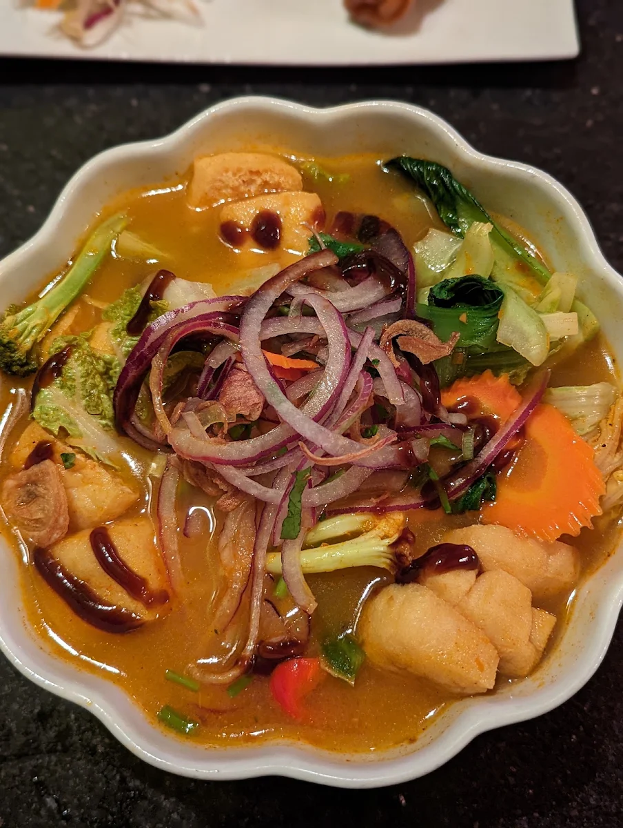 53 Vegetarian Pho in Tom Yum Goong Soup