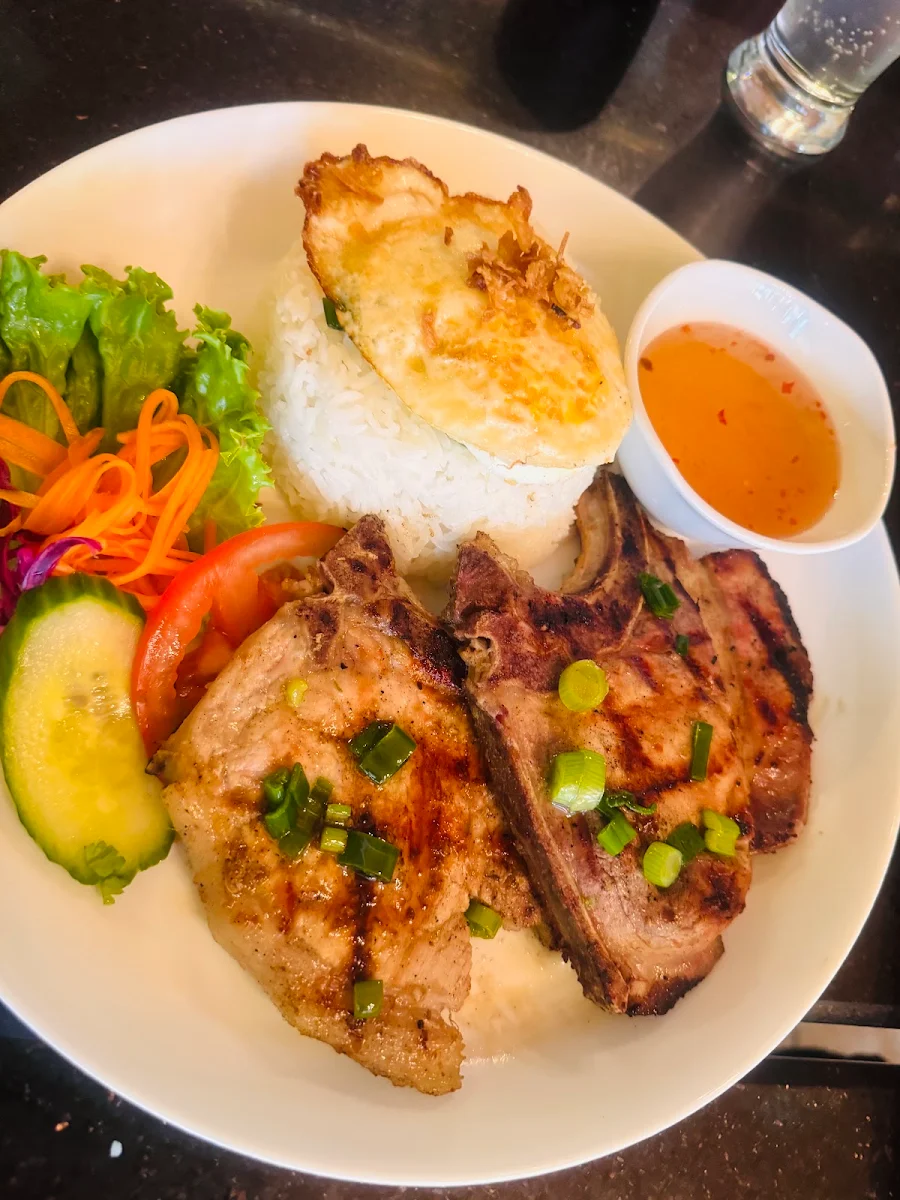 Grilled Pork Chop & Fried Egg Online