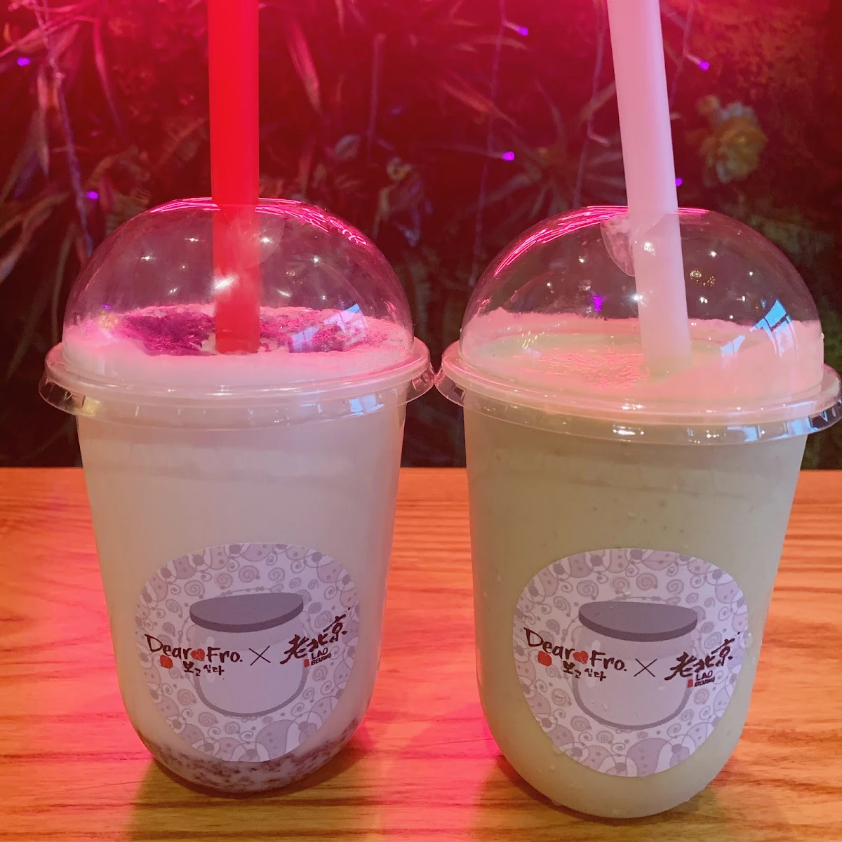 Lychee Tea Slush with Jelly Boba
