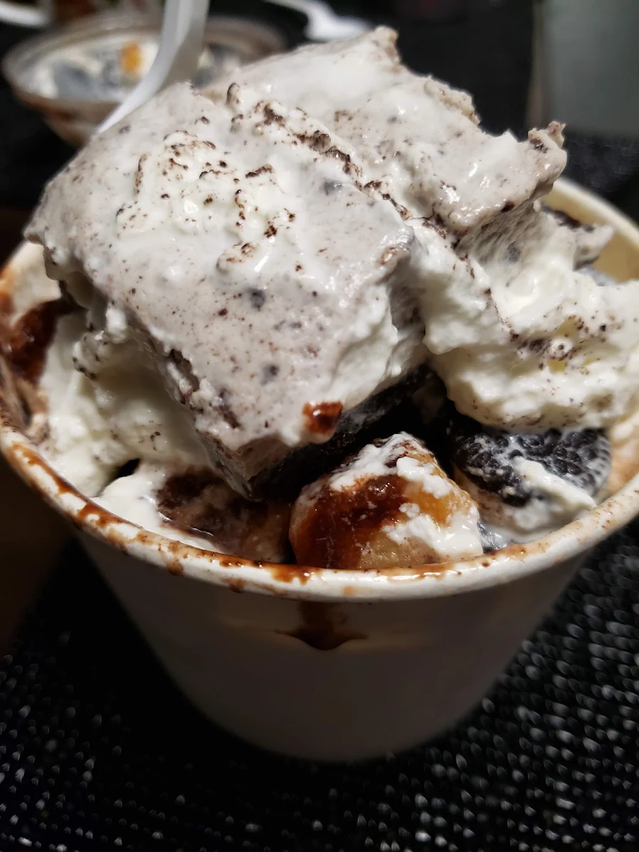 Oreo Cheesecake Bingsu Gelatin