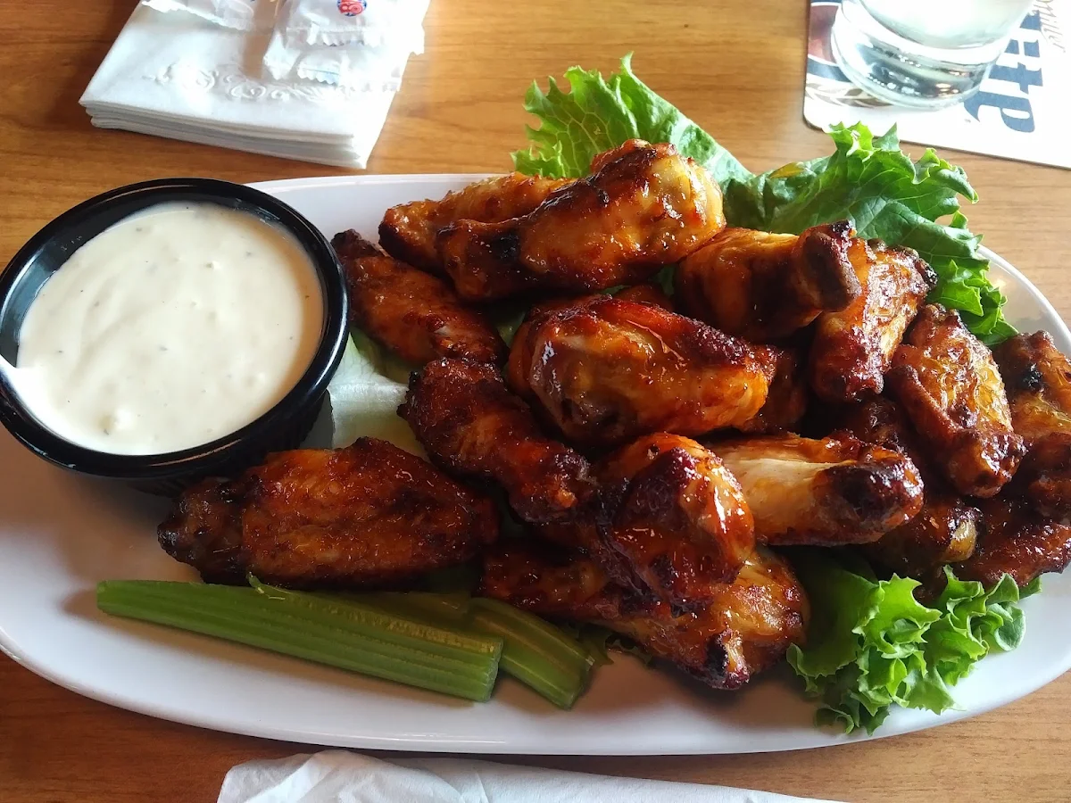 Baked Honey Garlic Chicken Wings