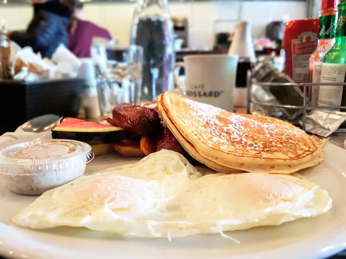 Egg and Pancake Combo