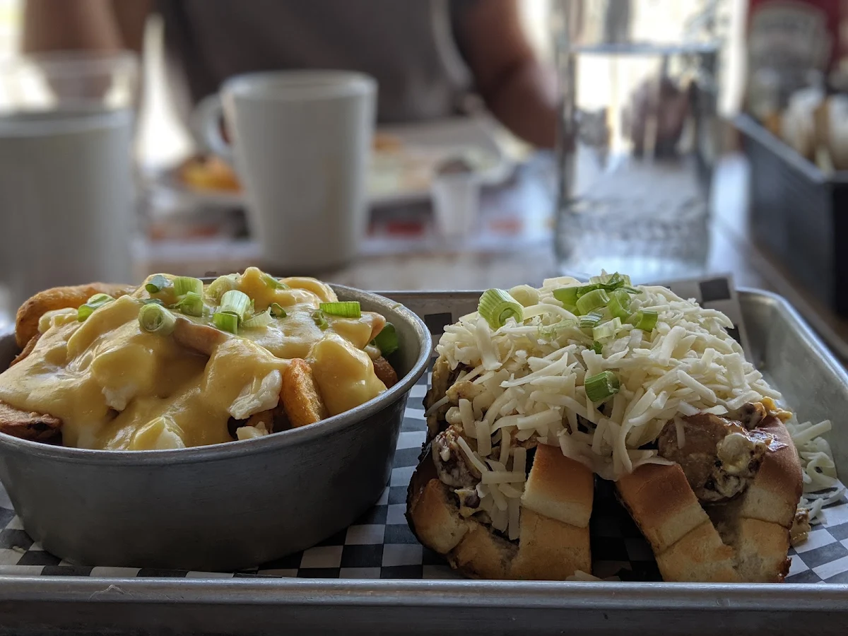 Egg Sandwich Breakfast Poutine