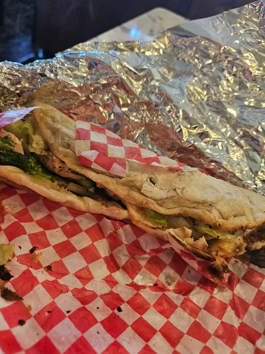 Afghani Chicken Tikka Wrap