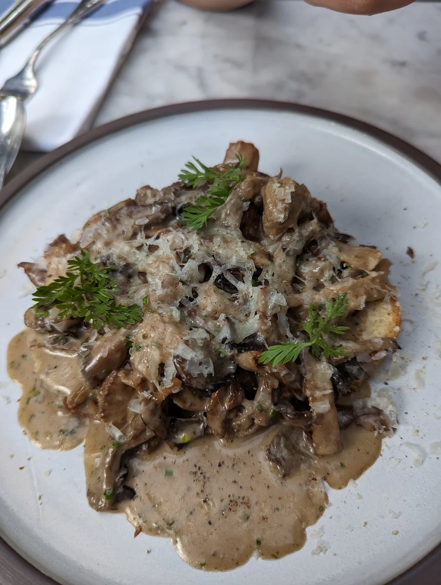 Mushrooms on Toast