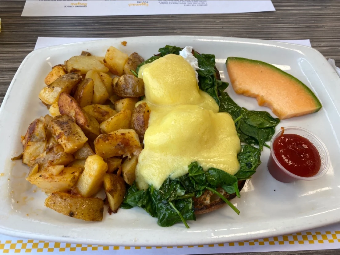 Garden Florentine Benedict