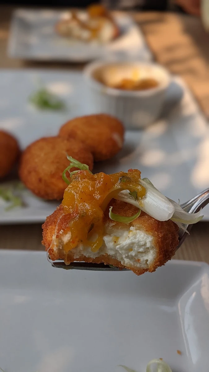 Goat Cheese Pucks