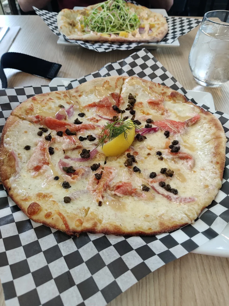 Smoked Salmon Pizza
