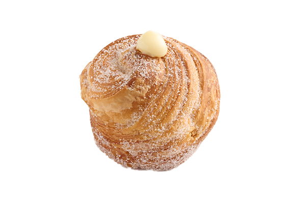Lemon Curd Cruffin