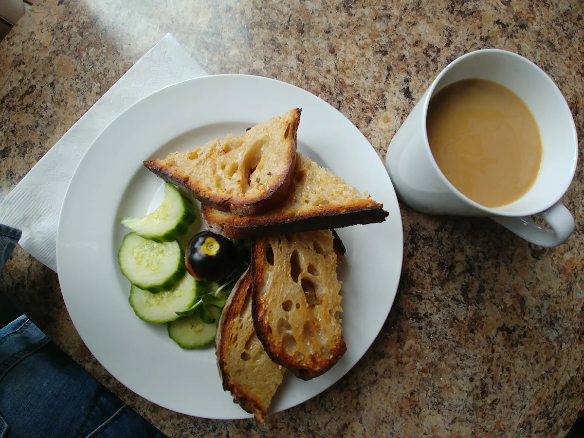 Sourdough Toast & Coffee
