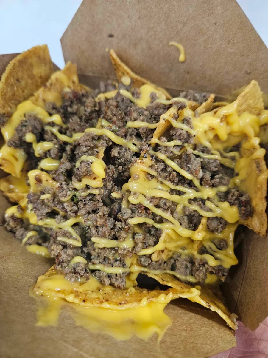 Cheese Burger Nachos