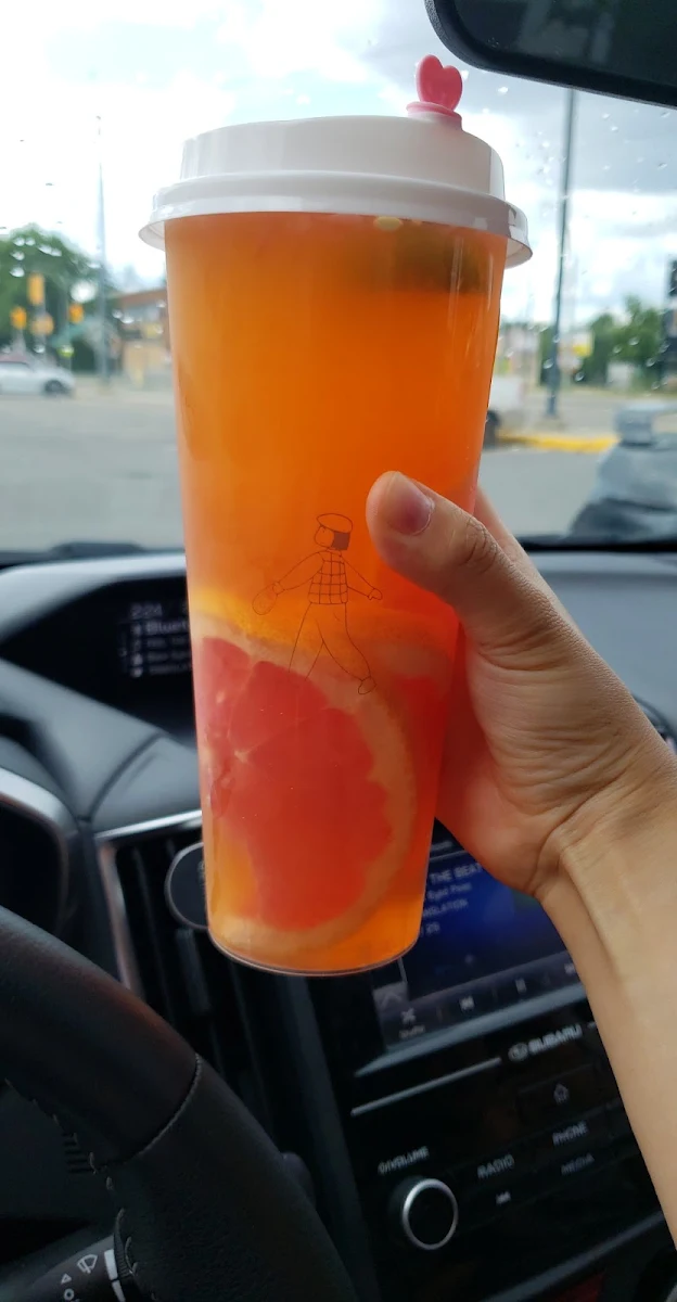 Grapefruit Green Tea