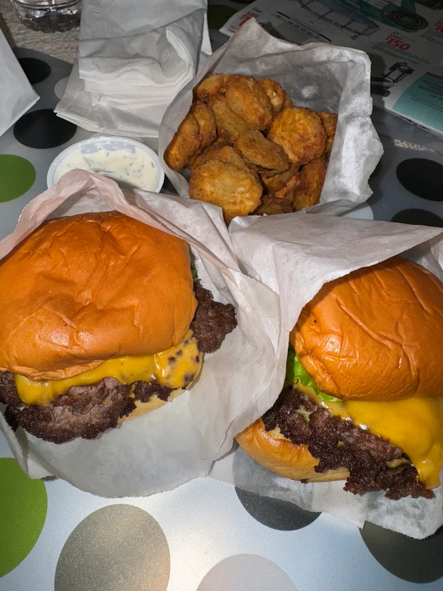 Cheeseburger and Pickle Chips