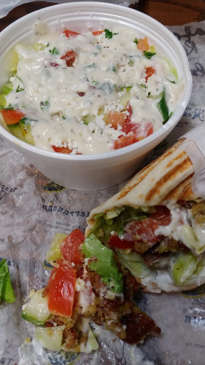 Greek Salad Falafel