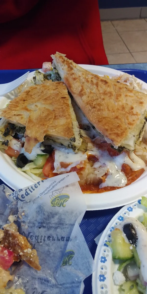 Spinach Pie Greek Salad