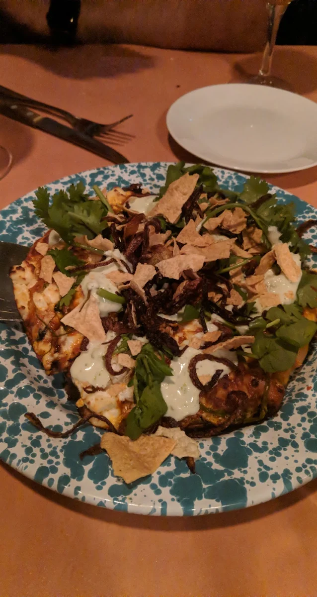Butter Chicken Pizza