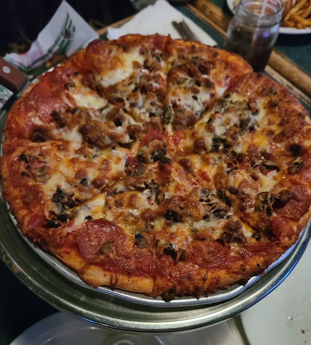 Steak and Cheese Pizza