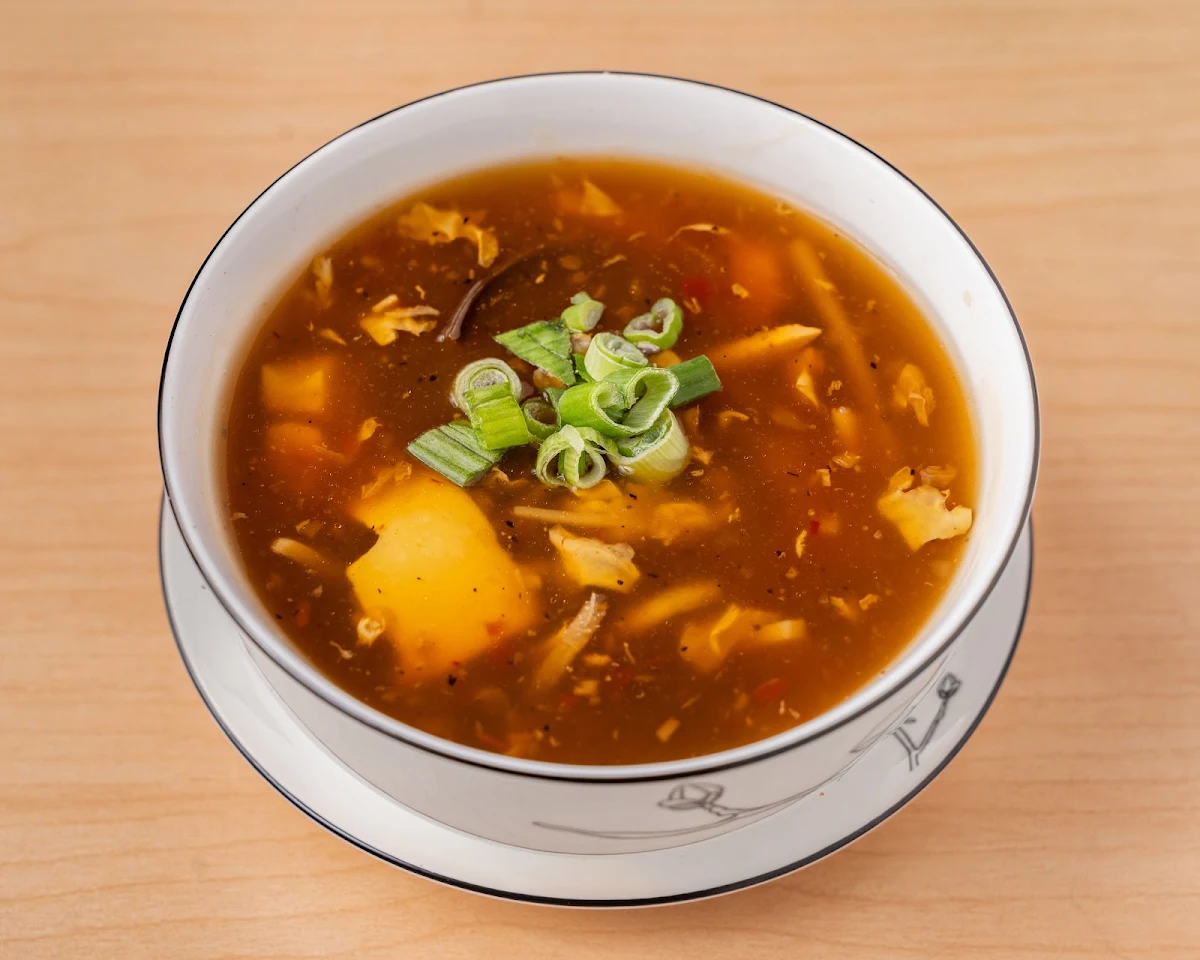 Soupe Aigre Et Piquante Sans Viande 2 Hot & Sour Soup No Meat