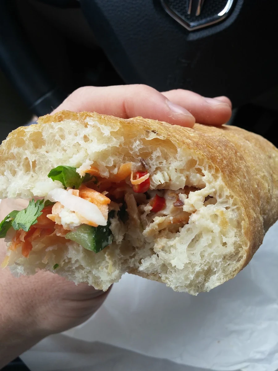 Lemon Grass Chicken Banh MI