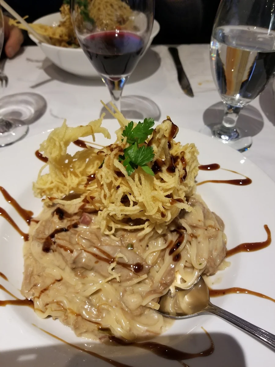 Linguine Confit De Canard Linguine Duck Confit