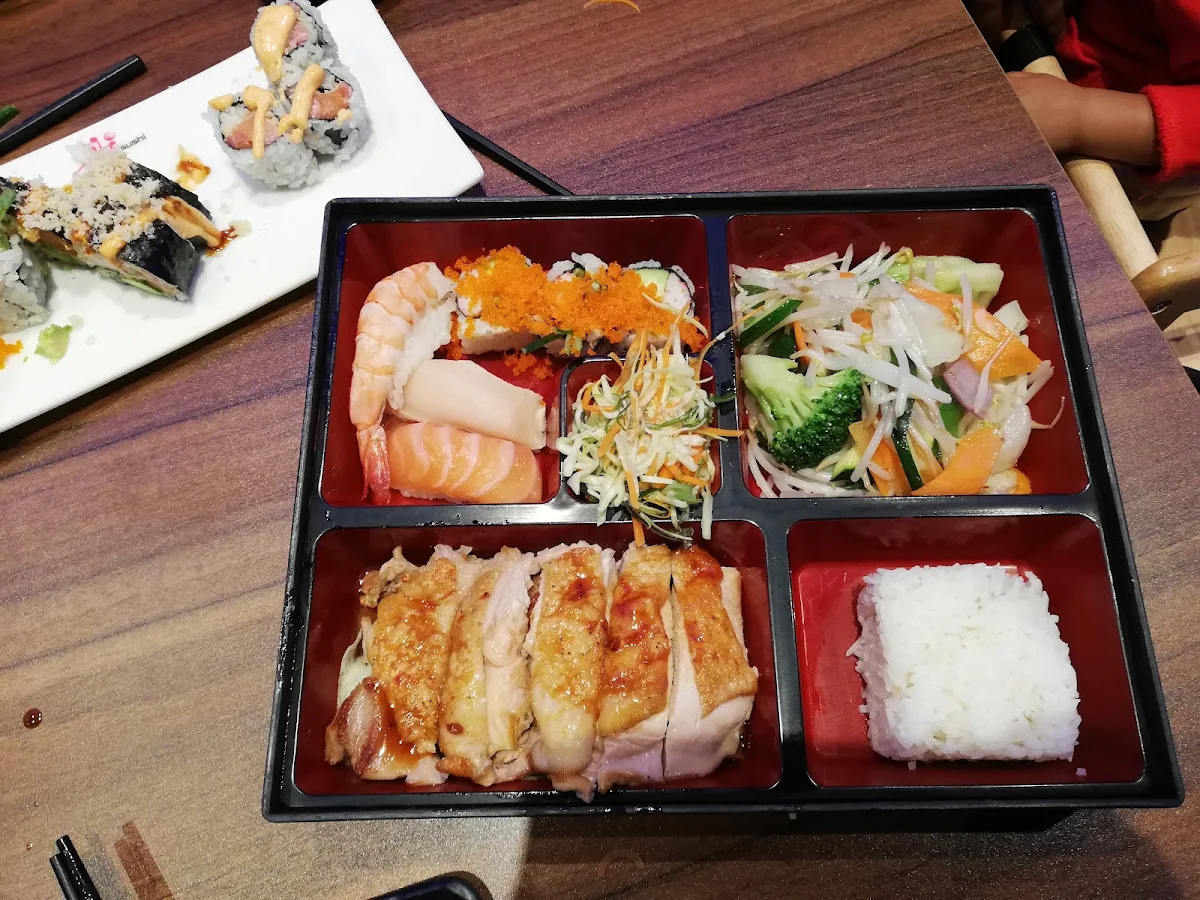Chicken Teriyaki Bento Dark Meat