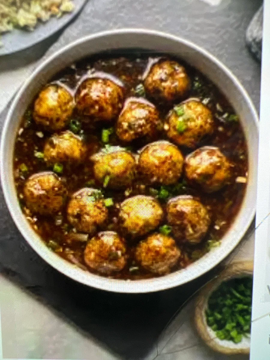 Vegetarian Manchurian Dry or Gravy